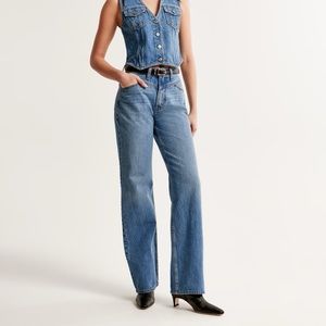 Abercrombie and Fitch High Rise Loose Jean
